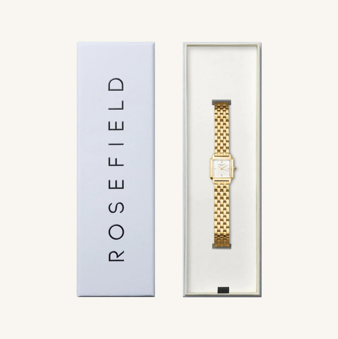Rosefield Boxelle Gold Ladies Bracelet Watch