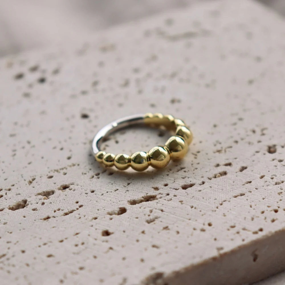 Gisser Gold Bead Ring