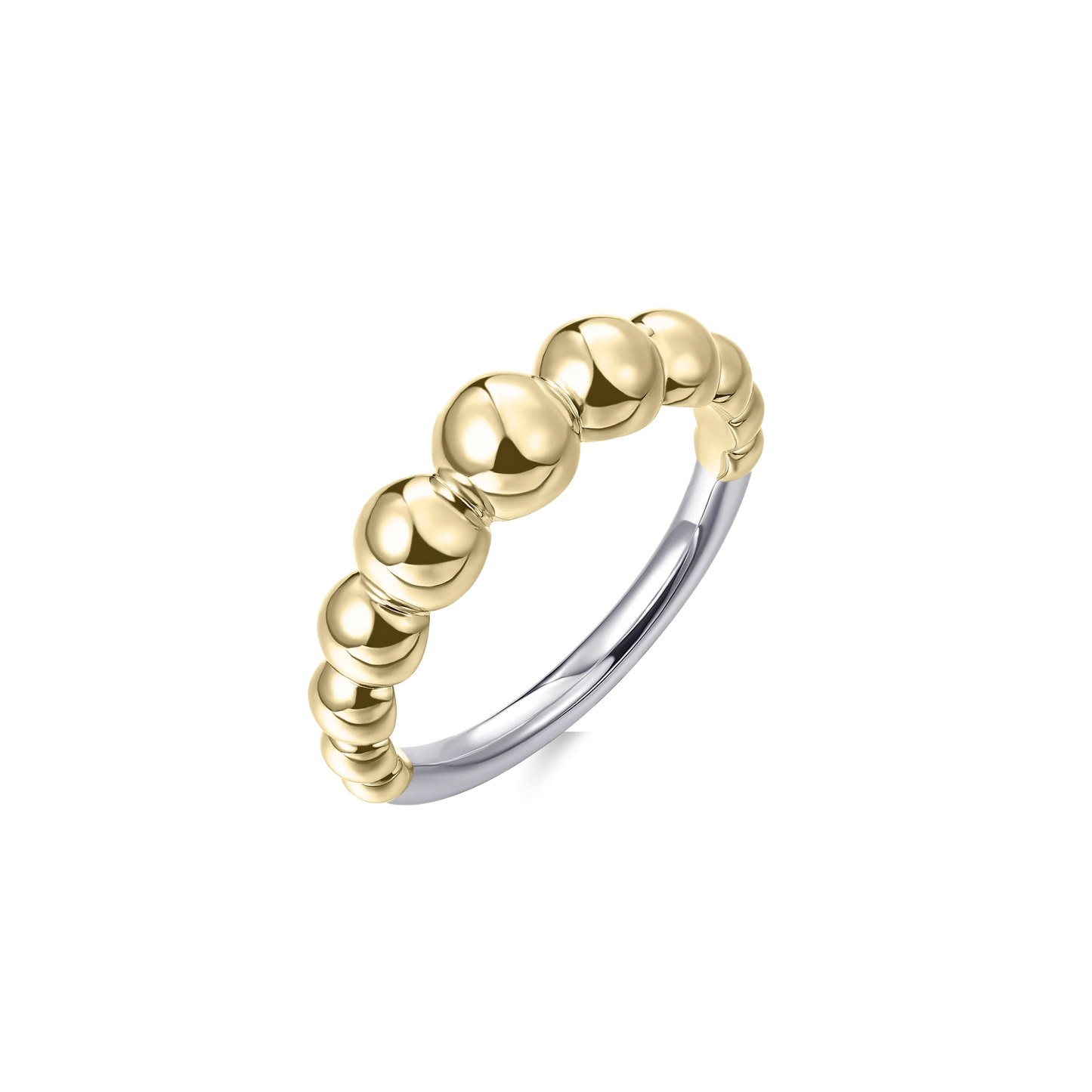 Gisser Gold Bead Ring