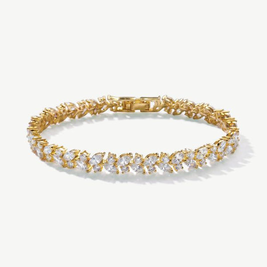 Blenheim Gold Crystal Bracelet