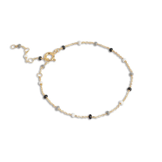 Gold Lola Bracelet - Salt & Pepper