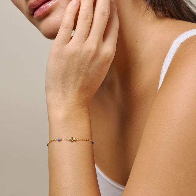 Gold Cornflower Melia Bracelet