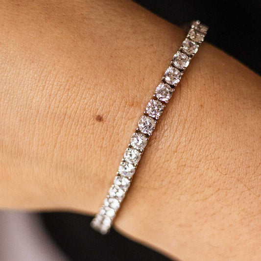 Silver Brilliant Tennis Bracelet