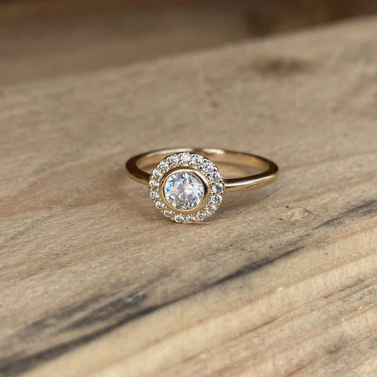 Burren 'Rising Sun' Ring