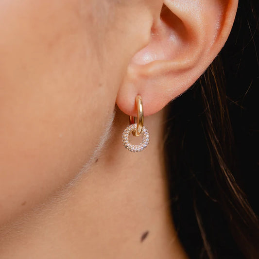 Burren 'Memories' Circles Earrings