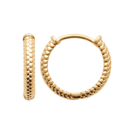 Burren Coiled Hoop Earrings