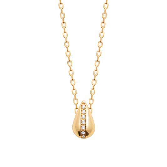 Burren 'Snowdrop' Pendant Necklace