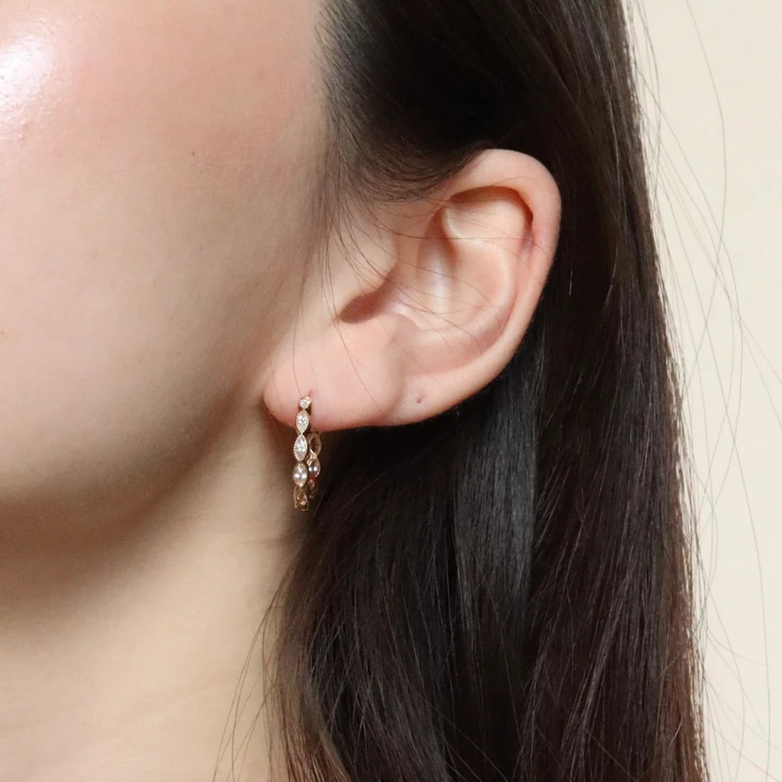 Labelled With Love Hoop Earrings