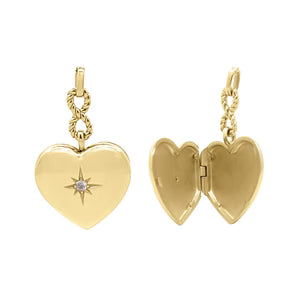 Sacred Heart Pendant Locket