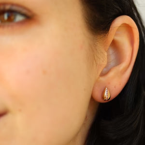 Burren Snowdrop Earrings