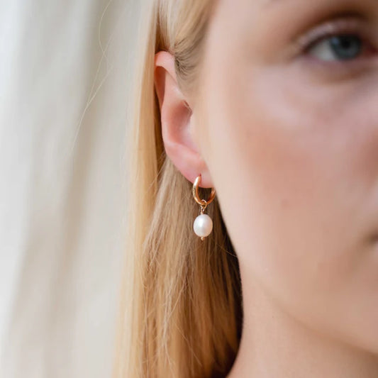 Burren 'Yano' Pearl Earrings