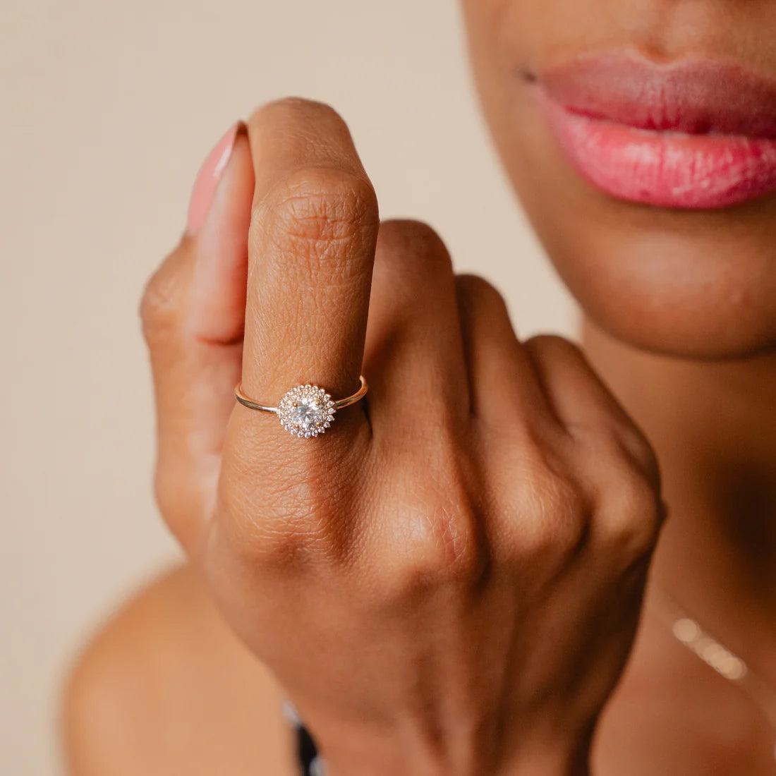 Burren Madelyn Cz Ring