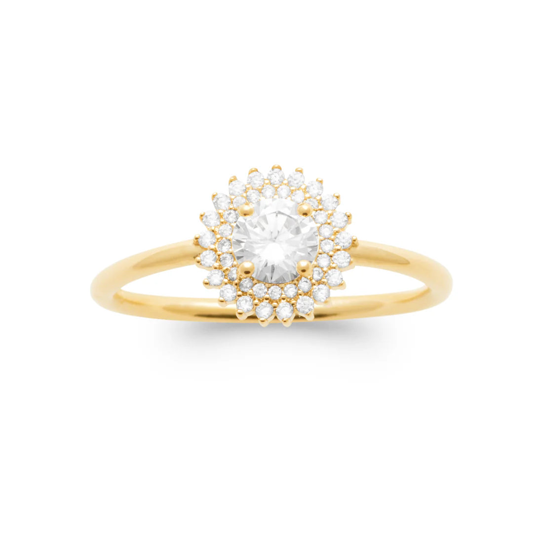 Burren Madelyn Cz Ring