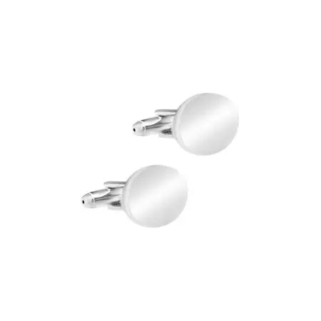 High Polished Soft Oval Cufflinks