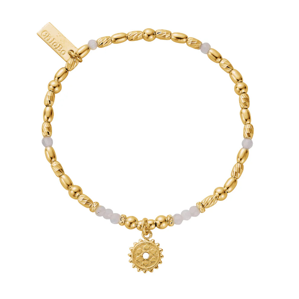 Gold Crown Chakra Bracelet