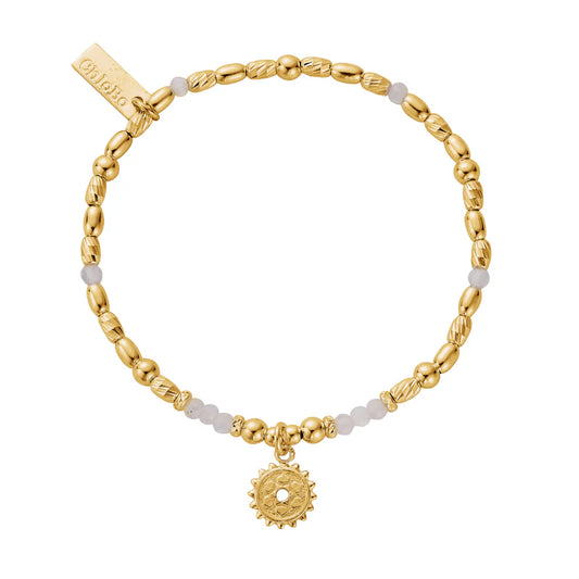 Gold Crown Chakra Bracelet