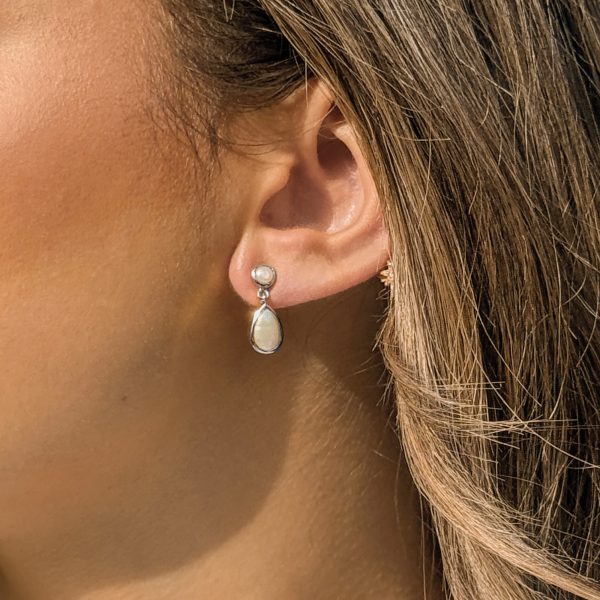 Corsica Pearl Earrings