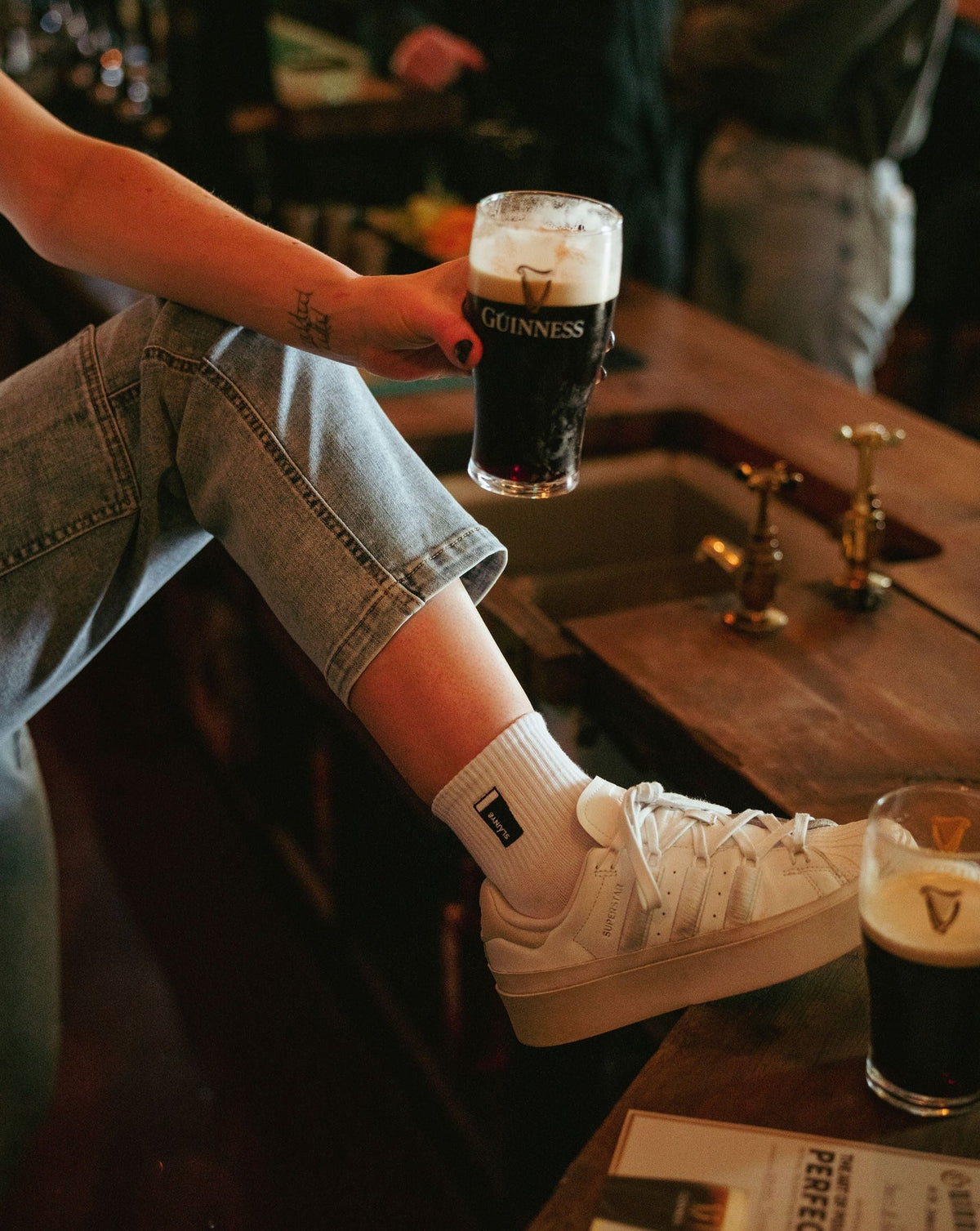 Sláinte Pint Ankle Socks | Born & Bred