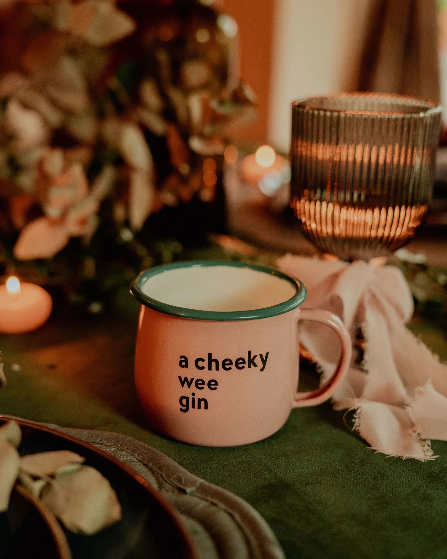 A Cheeky Wee Gin Enamel Mug
