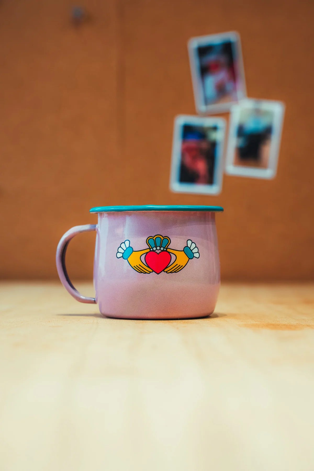 Claddagh Enamel Mug | Born and Bred