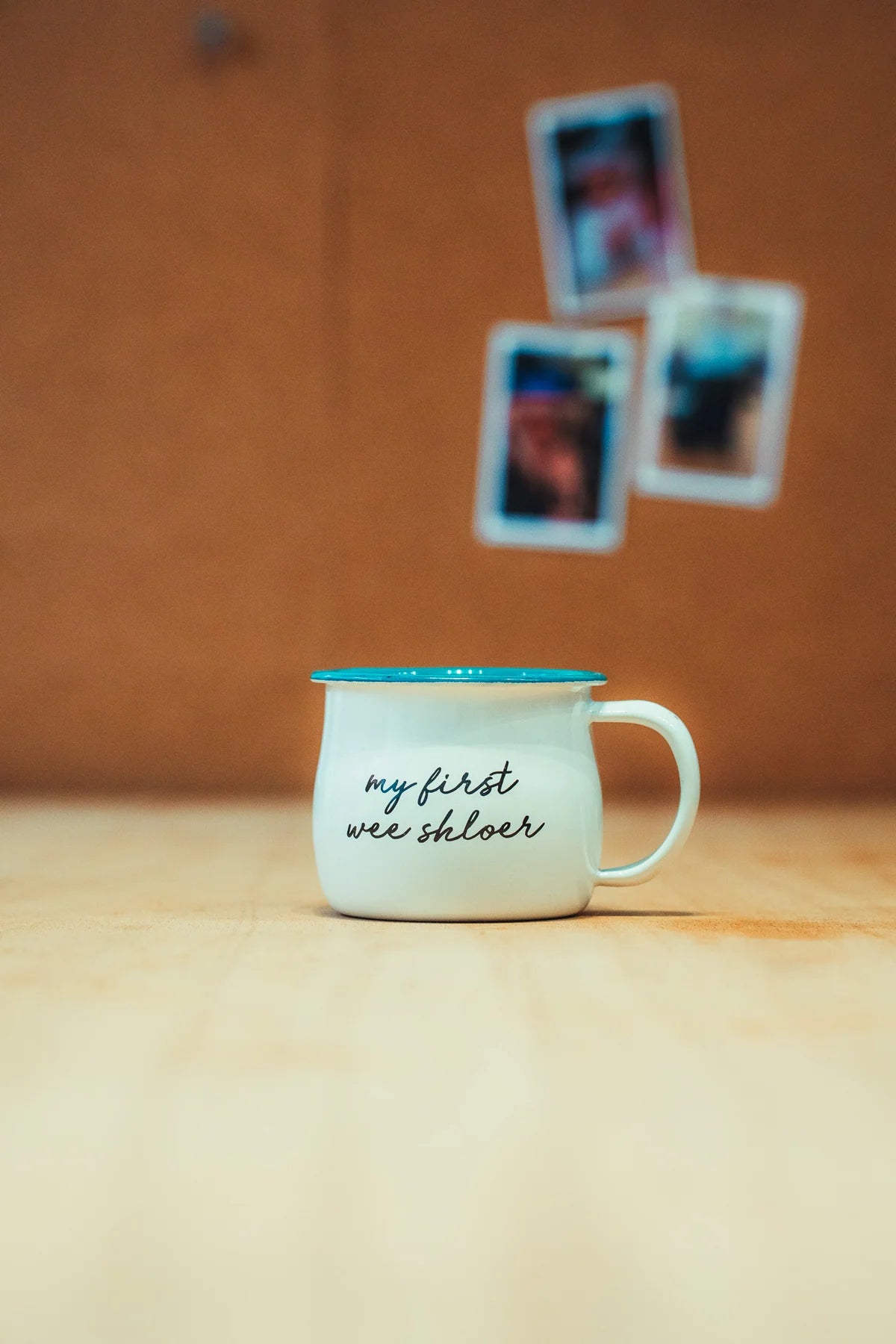 My First Wee Shloer Enamel Mini Mug | Born & Bred