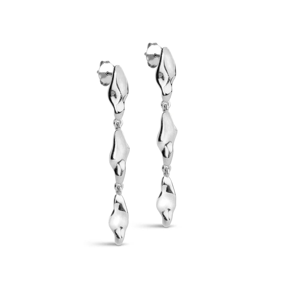 Silver India Drop Earrings