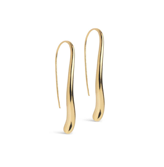 Gold Elvira Drop Earrings