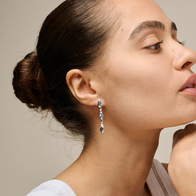 Silver India Drop Earrings