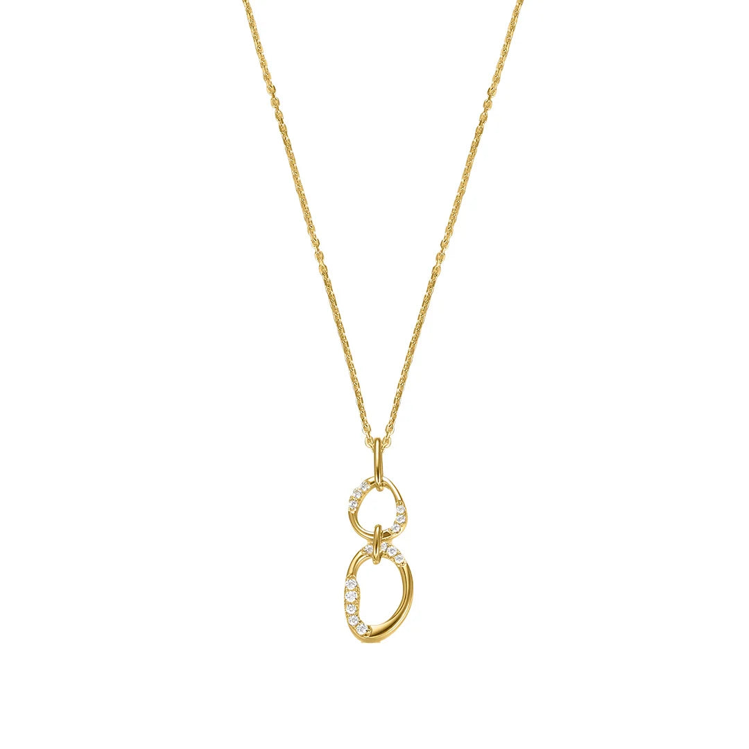 9ct Gold Èlance Necklace