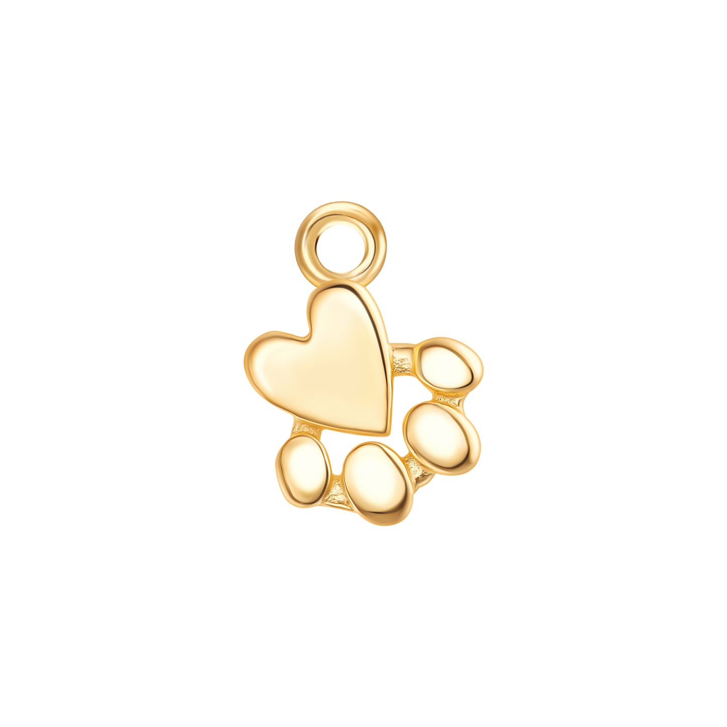 Friend For Life Charm, 14ct Gold Vermeil