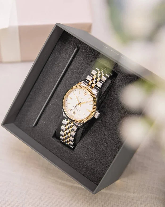 Ladies GANT Time Sussex Duo Tone Metal - White Dial