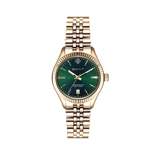 GANT Ladies SUSSEX Green Dial / Gold Watch