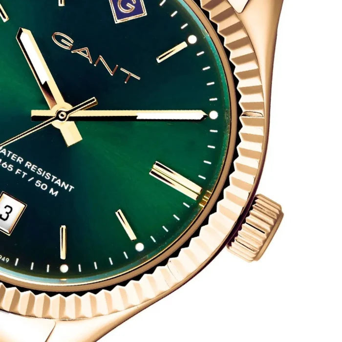 GANT Ladies SUSSEX Green Dial / Gold Watch