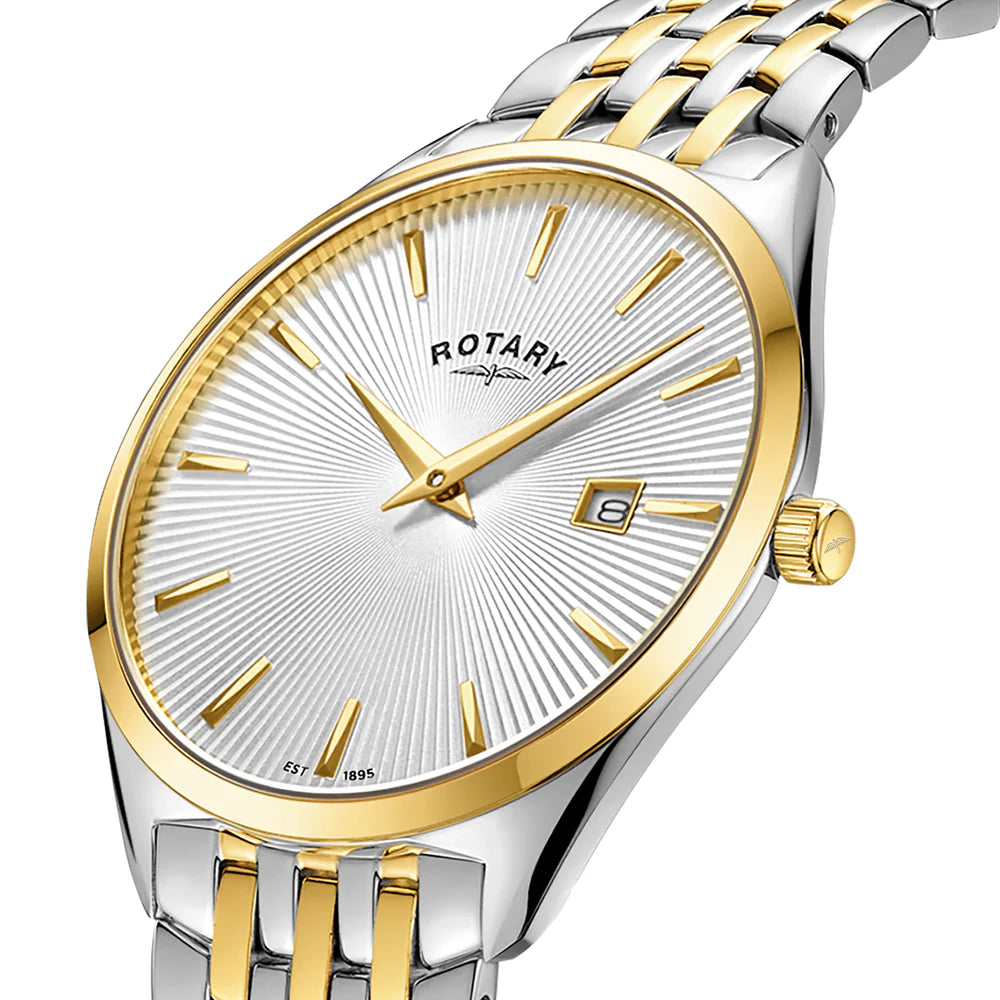 Rotary Gents Duo Tone Ultra Slim Watch