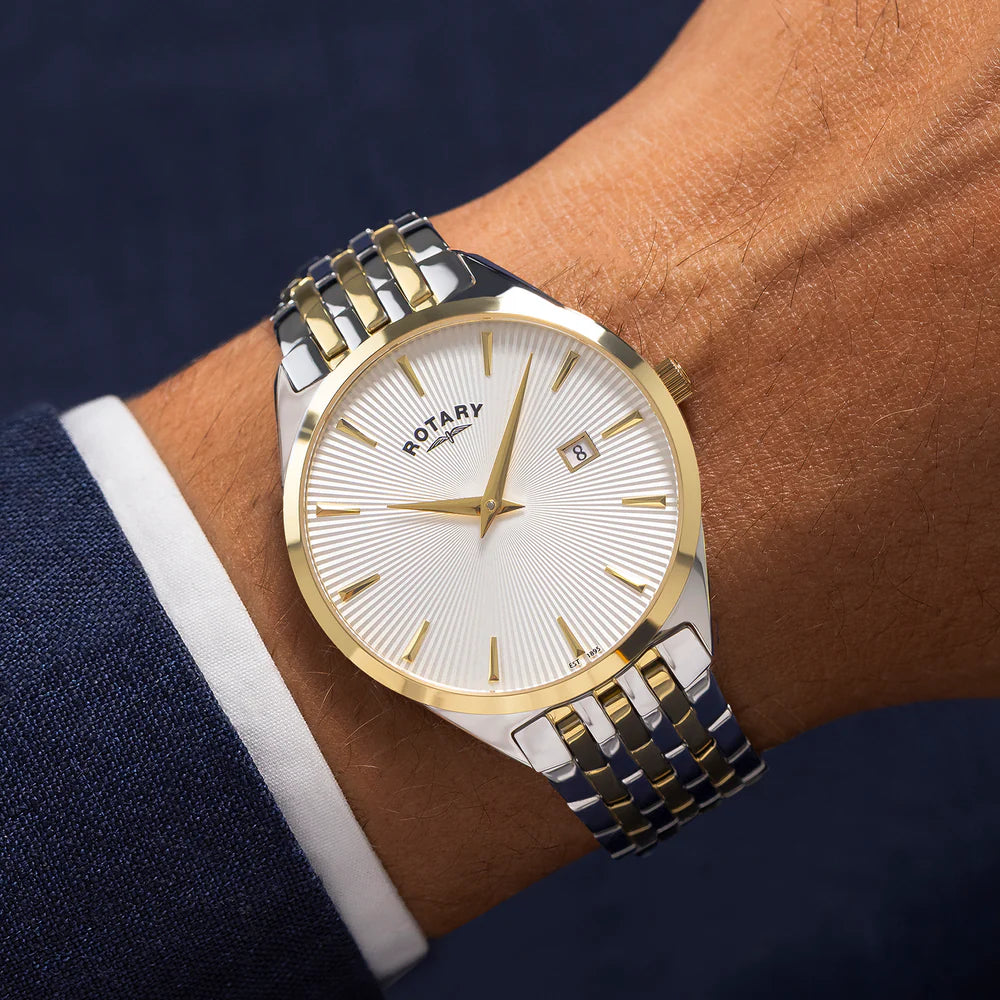 Rotary Gents Duo Tone Ultra Slim Watch