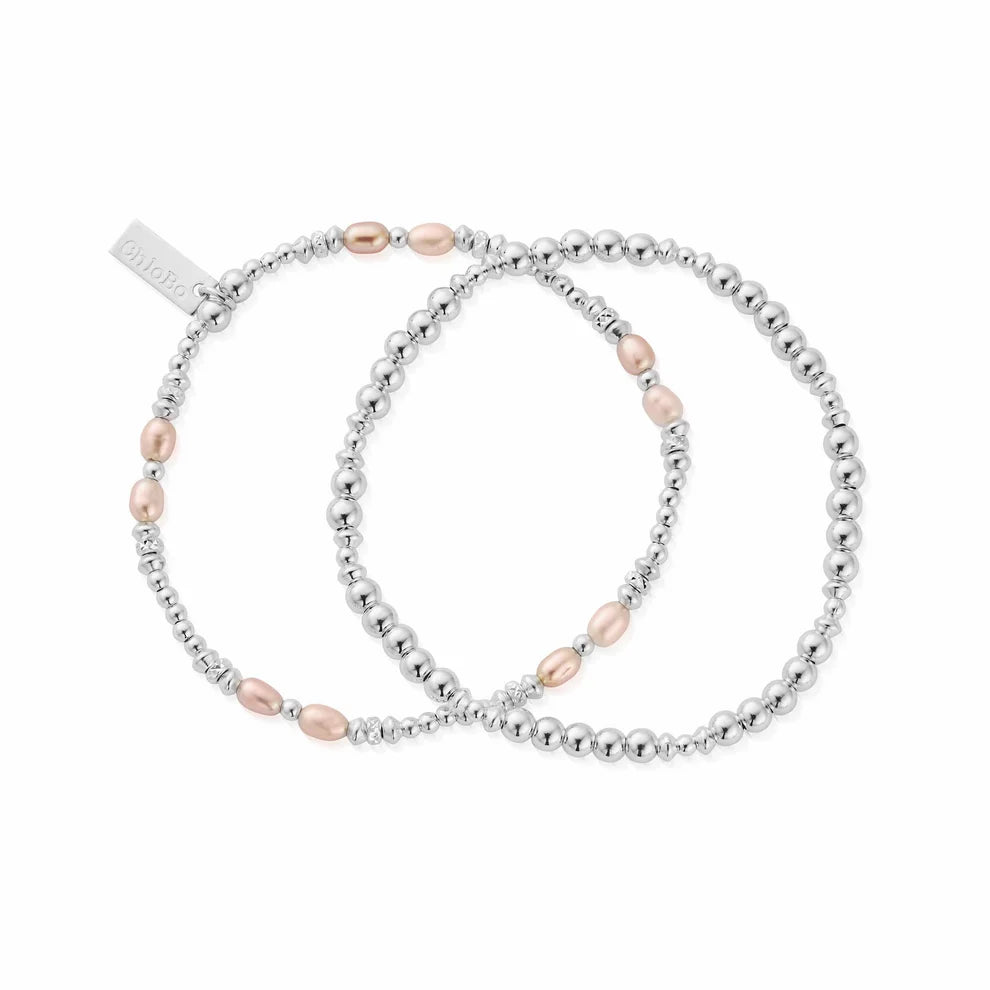 Pink Pearl Set Of 2