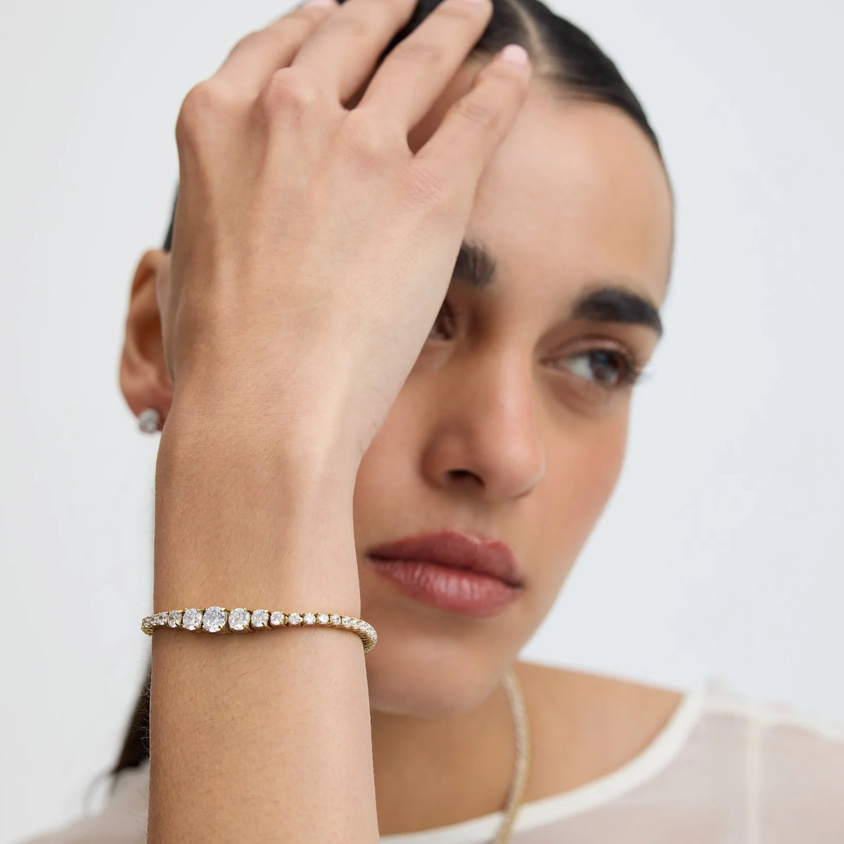 Luxe Graduated Tennis Bracelet