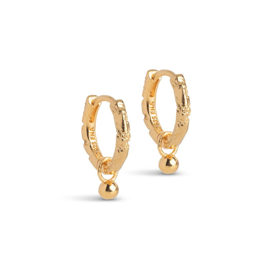 Gold Belle Hoops