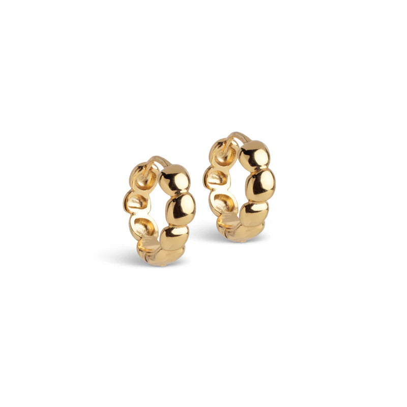 Gold Nara Hoops