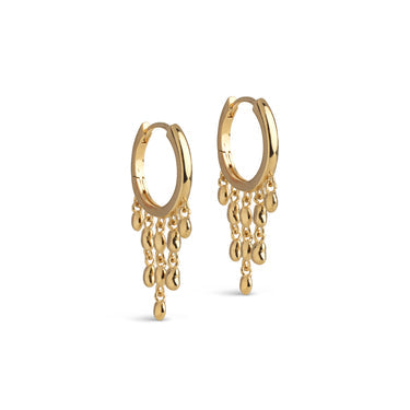 PRE ORDER Nara Rain Hoop Earrings