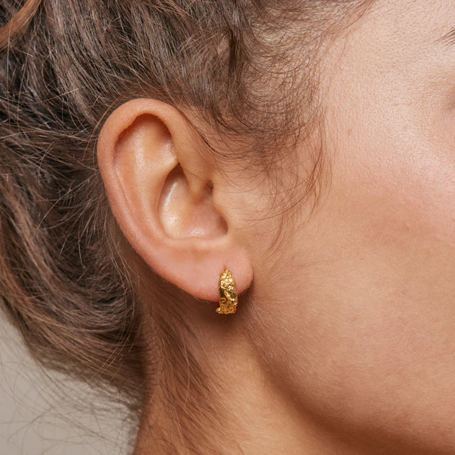 Gold Nela Hoops