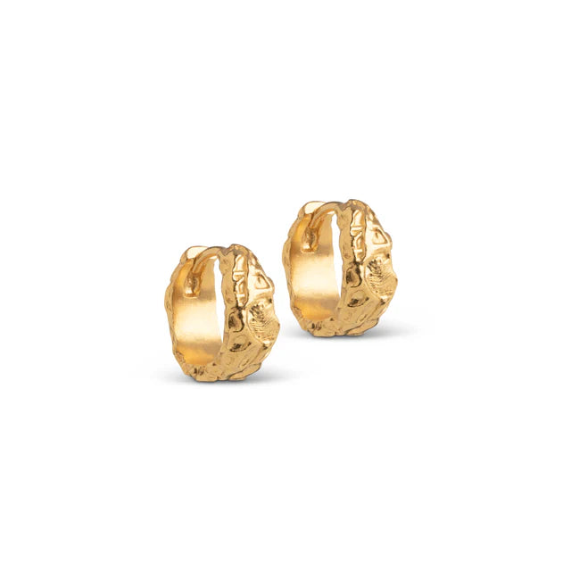 Gold Nela Hoops