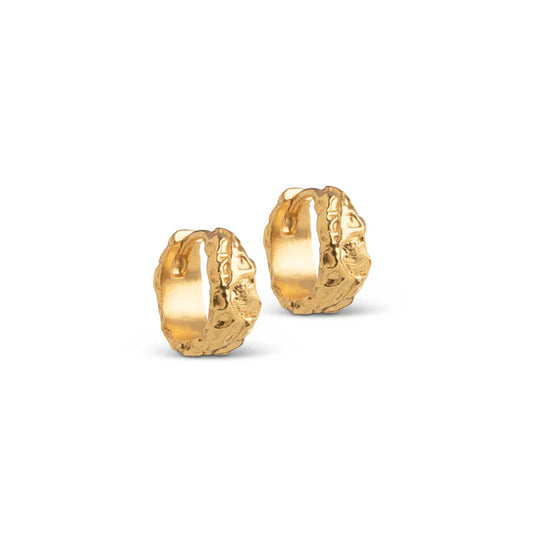 Gold Nela Hoops