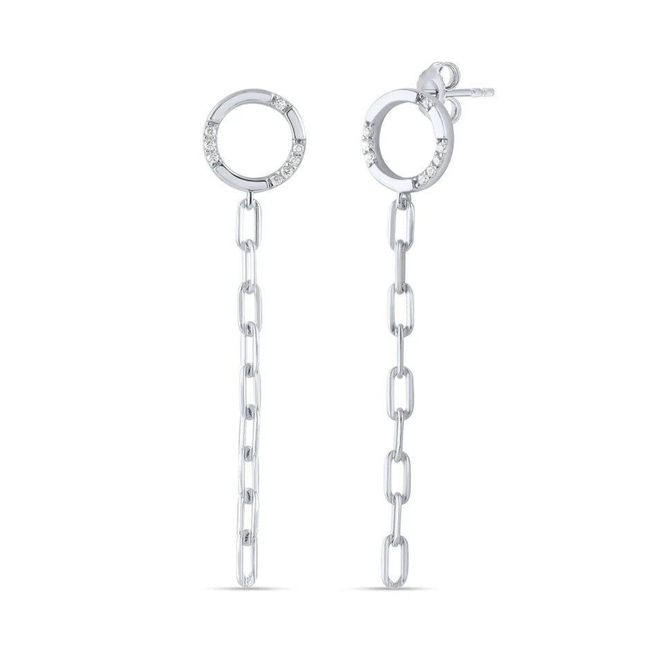 GEORGINI ALCHEMY FUSE EARRING SILVER
