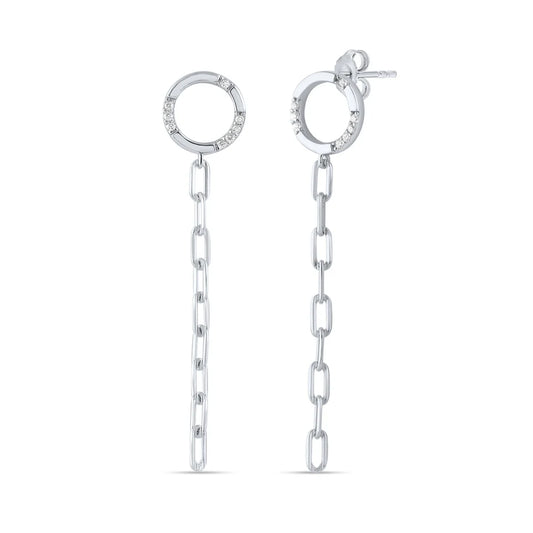 GEORGINI ALCHEMY FUSE EARRING SILVER