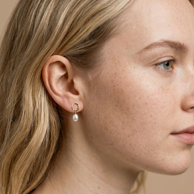 GEORGINI ALCHEMY SOL EARRINGS GOLD