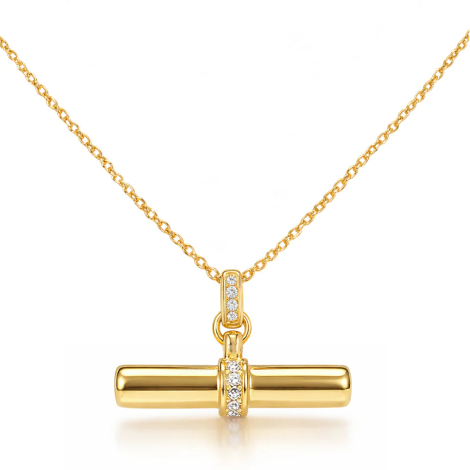 GEORGINI ALCHEMY ANDY FOB PENDANT GOLD