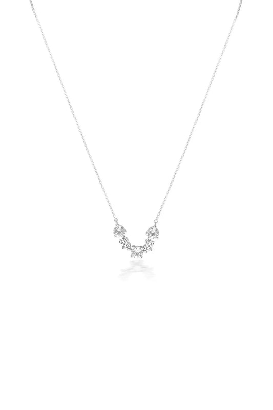 SIGNATURE HISTORY NECKLACE SILVER