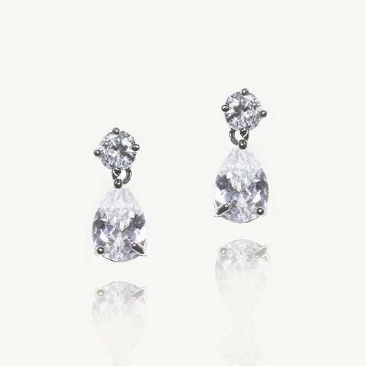 Imperial Crystal Teardrop Earrings