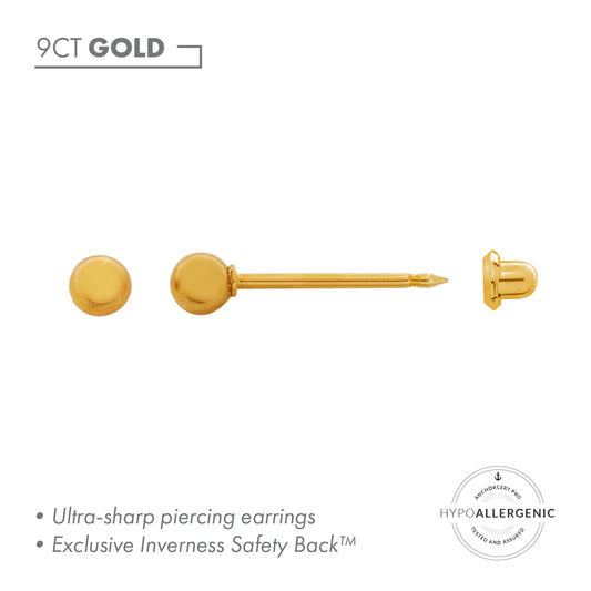 Inverness 9ct Yellow Gold 3mm Ball